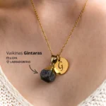 Susikurkite savo gimimo kristalų pakabuką