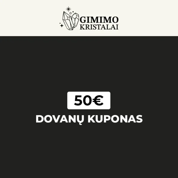 Dovanų kuponas – 50€