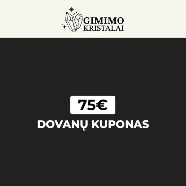 Dovanų kuponas – 75€